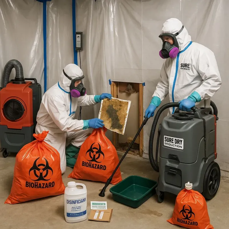 Contaminated Water Handling Protocols process in Salisbury, MO