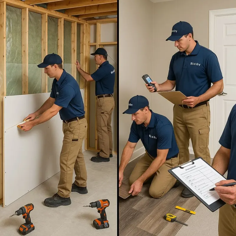 Repairs and Reconstruction process in Salisbury, MO